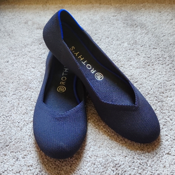 Rothy's Flats in Navy - Picture 3 of 5
